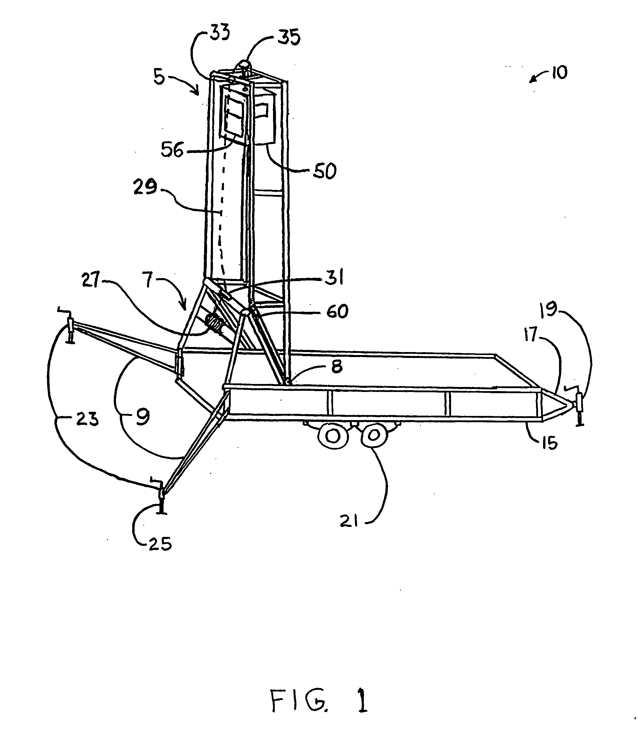 Portable observation tower