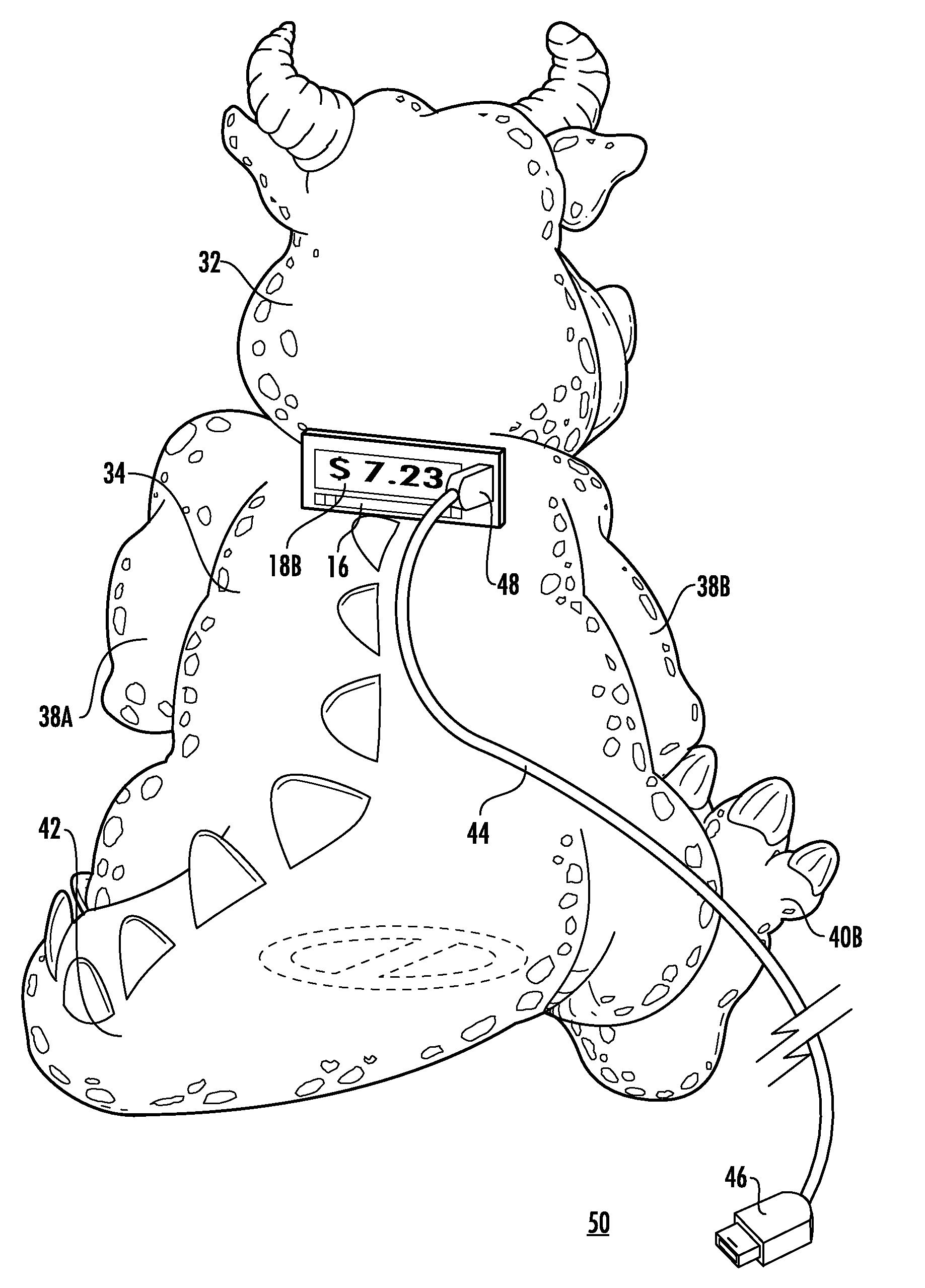 Toy bank and online method thereof