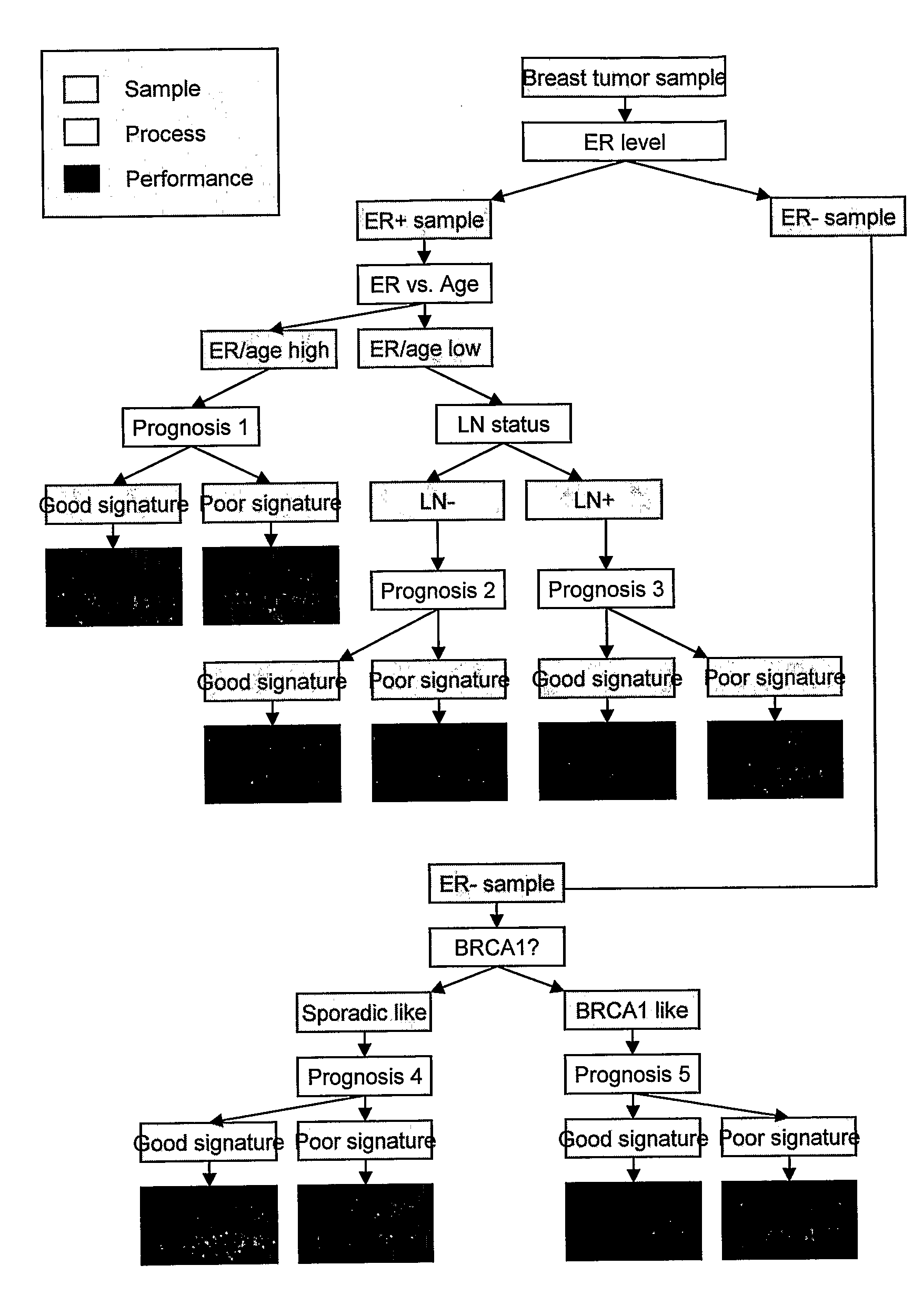 Classification of Breast Cancer Patients Using a Combination of Clinical Criteria and Informative Genesets