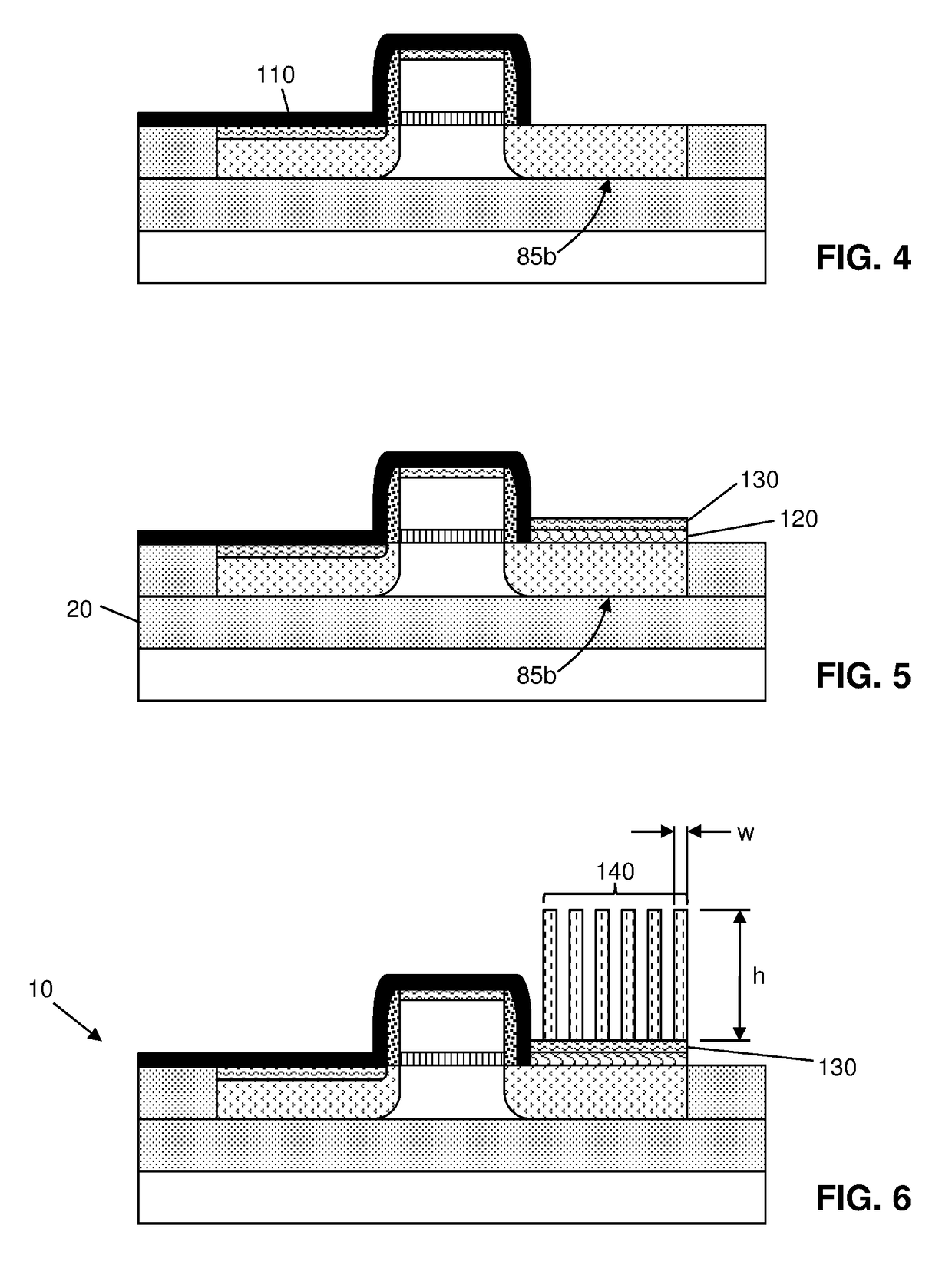 Integrated circuit heat dissipation using nanostructures