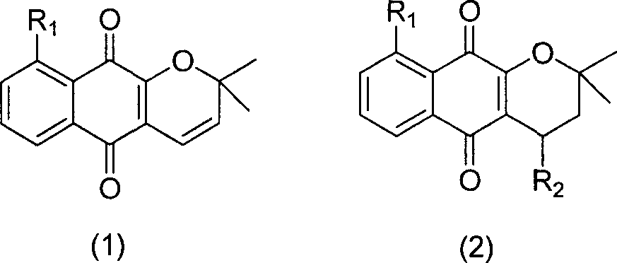 Naphthoquinone compound and use of pharmaceutical composition thereof