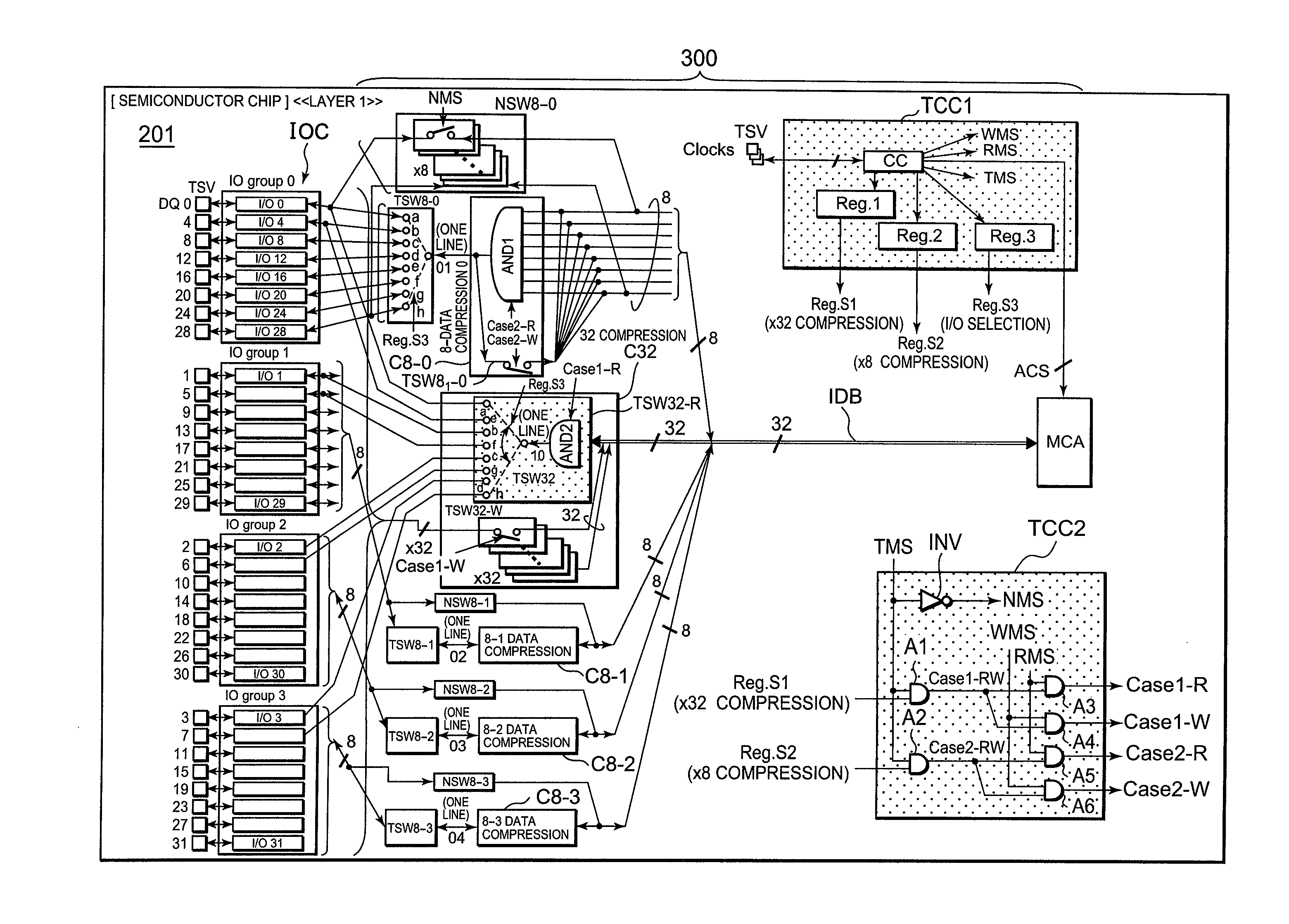 Semiconductor device, test method thereof, and system