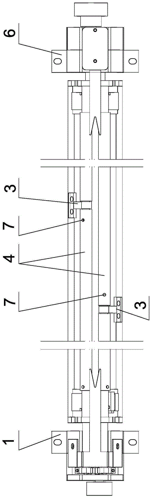 Roller device of computerized flat knitting machine