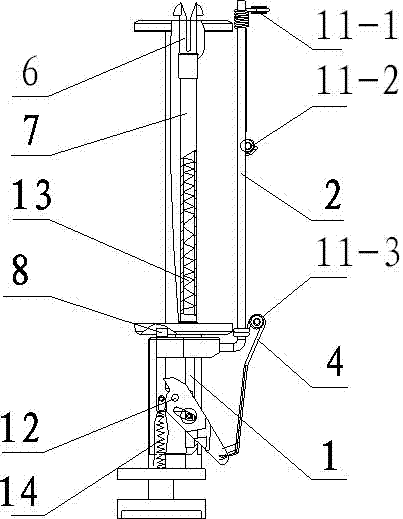 Large-capacity super-spun-yarn cursory spindle of high speed machine