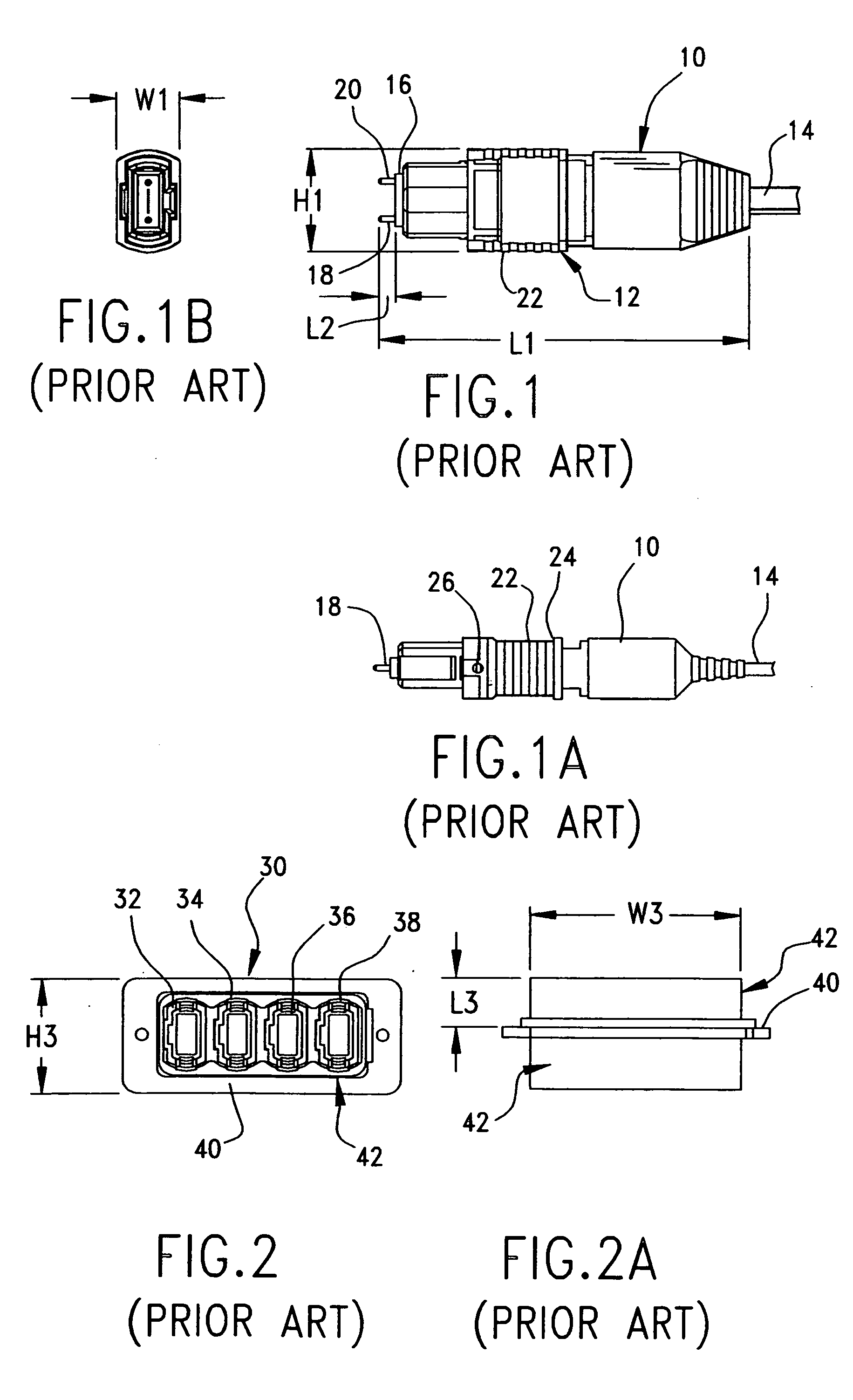 Fiber optic connector removal clips