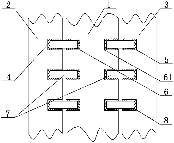 Multi-layer composite hard alloy product