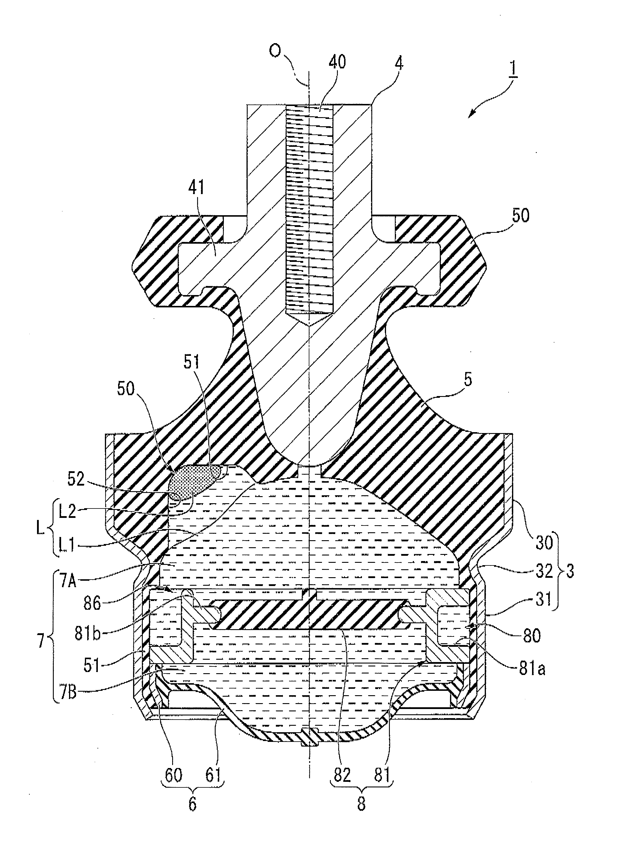 Vibrationproof device