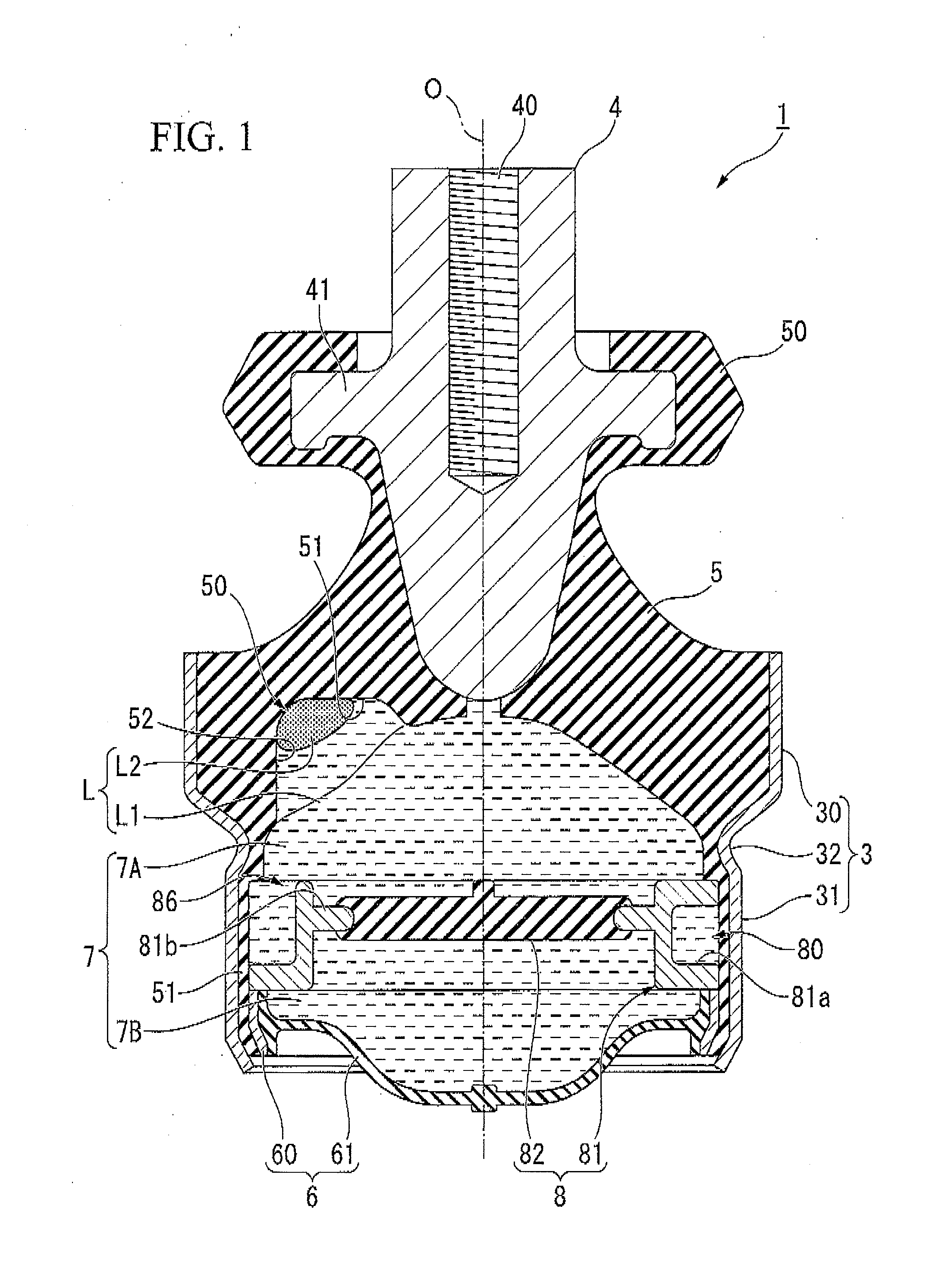 Vibrationproof device