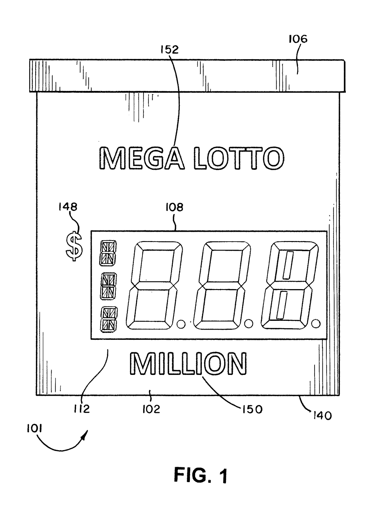 Lottery Signs For Displaying Lottery Jackpots Of Millions And Billions Of Dollars