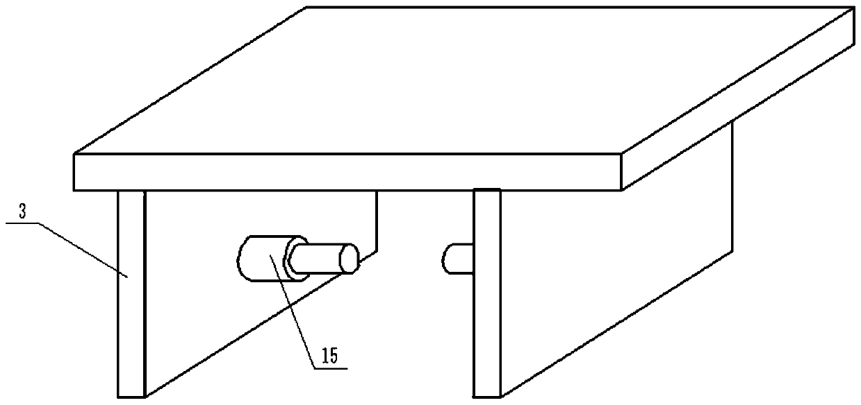 Dust-proof punching device for decorative wood board