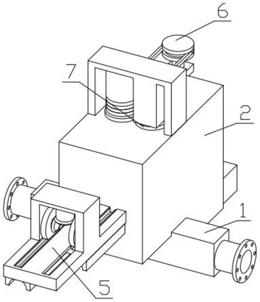 Water quality improvement device for secondary pressurized water supply equipment