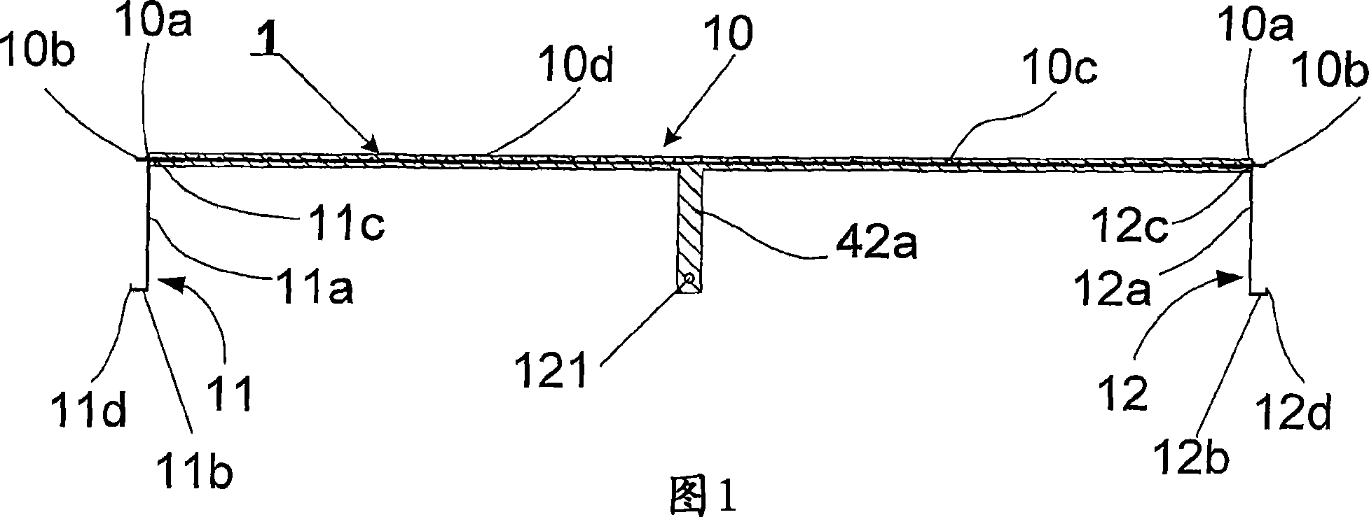 A building element and a building structure comprising the building element