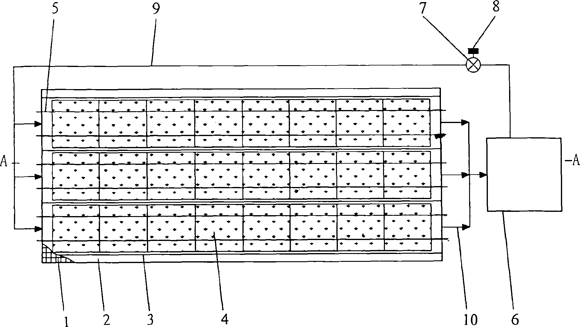 Roof water-cultured lawn greening method and cultivation system