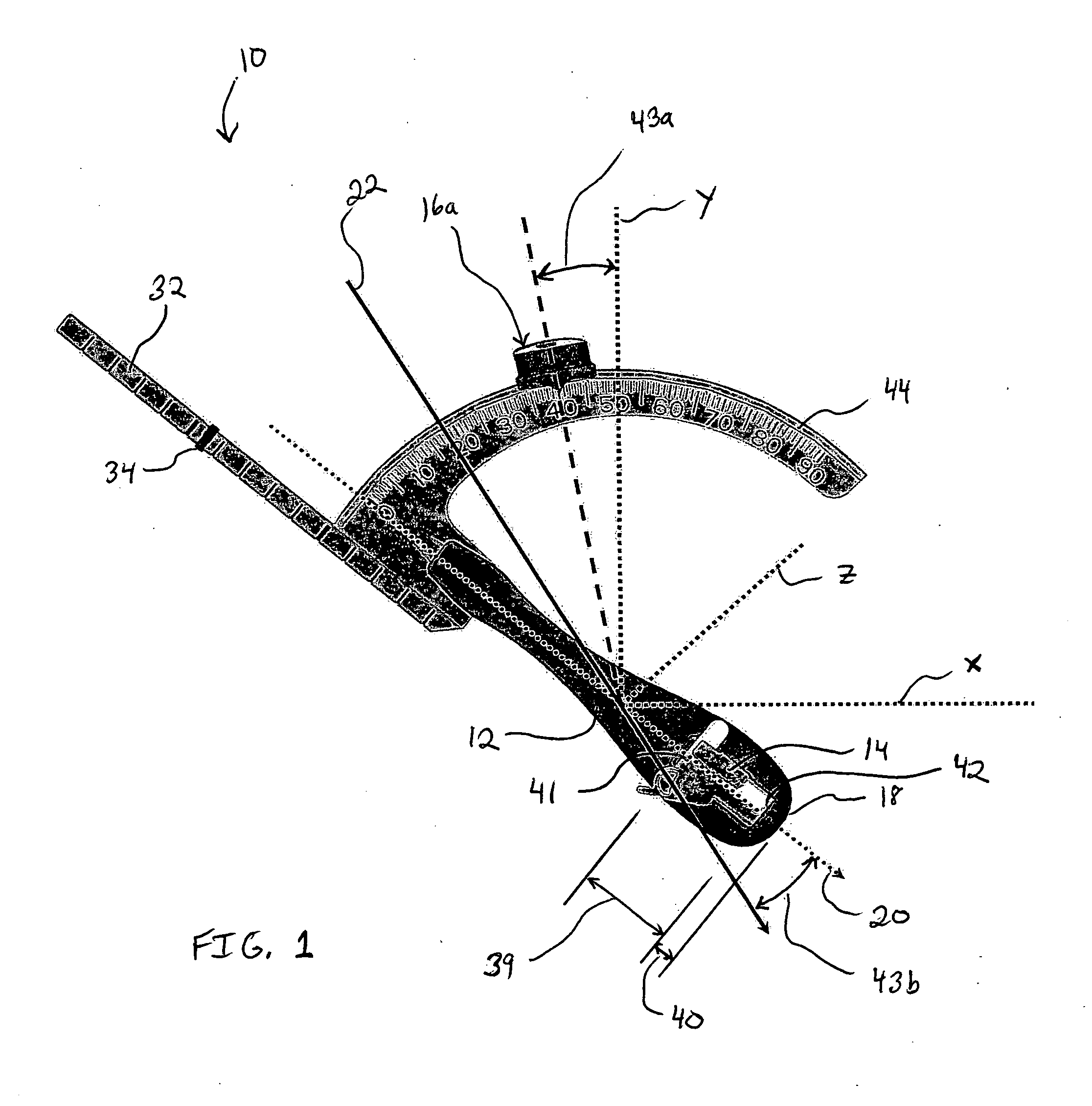 Apparatus and method for guiding a medical device