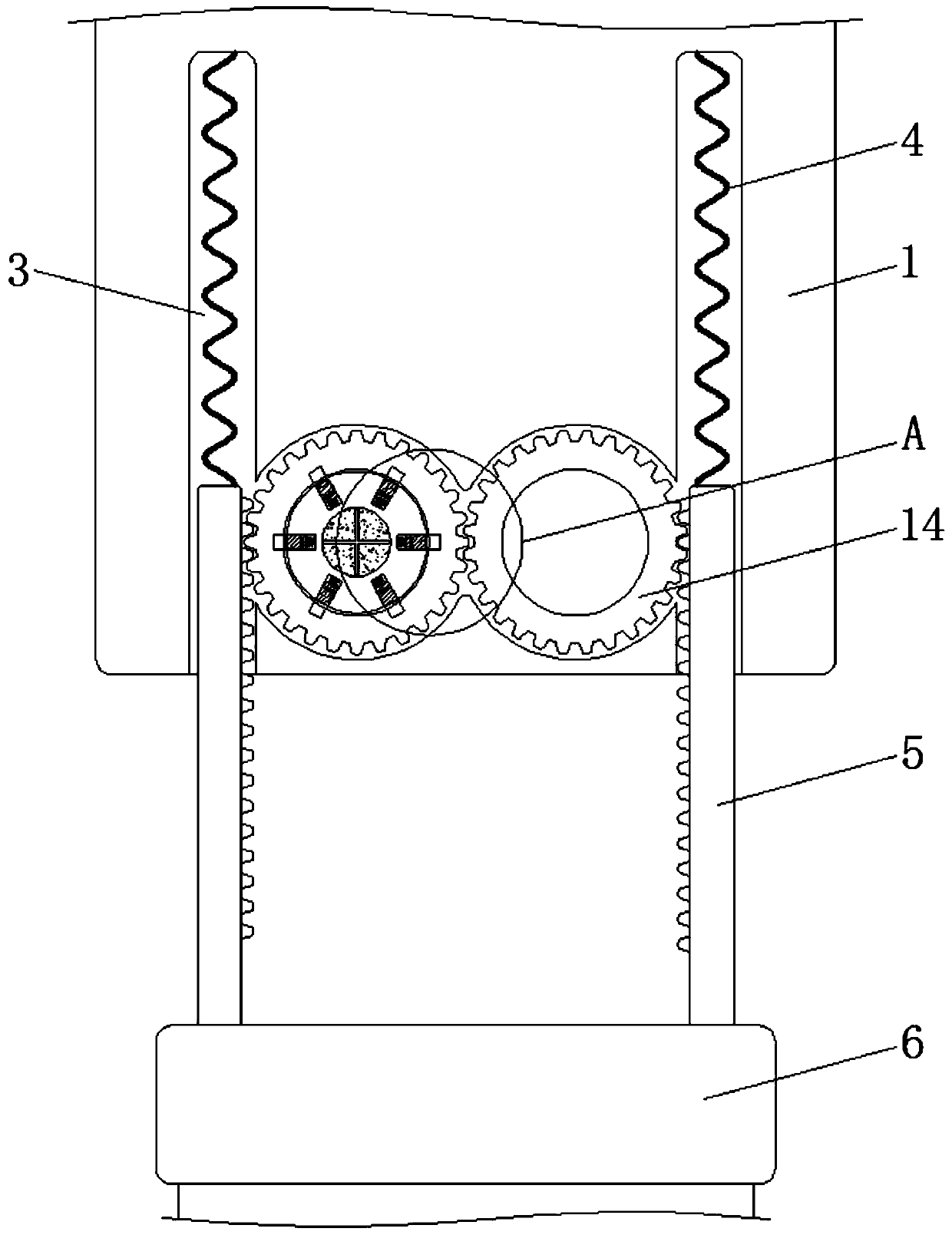 Die for bending machine and capable of changing any bending angle