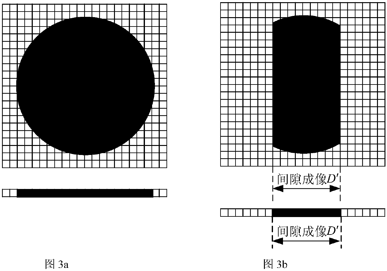 Light projection measurement device and method for axial clearance of movable and stationary blades of engine