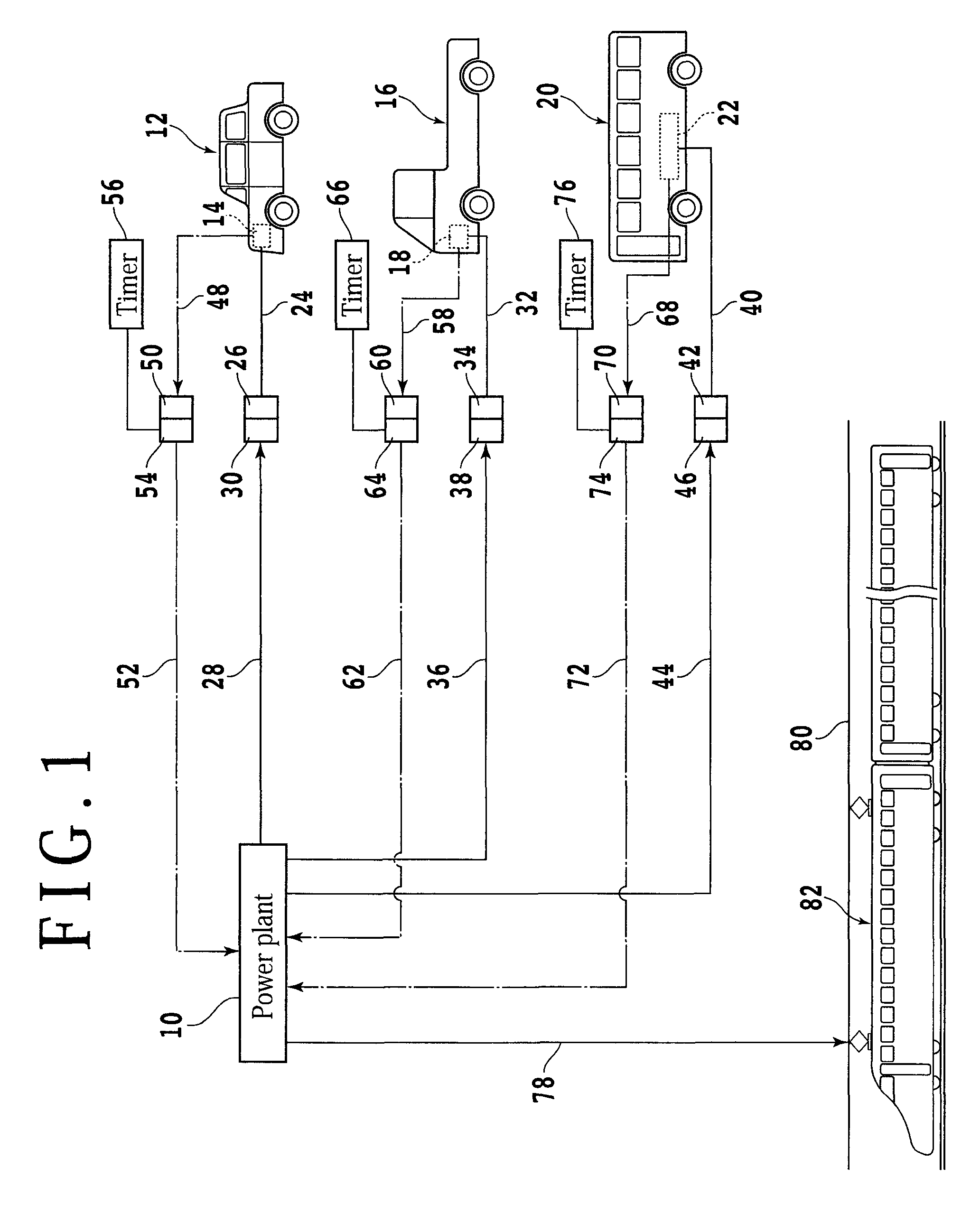 Power managing system