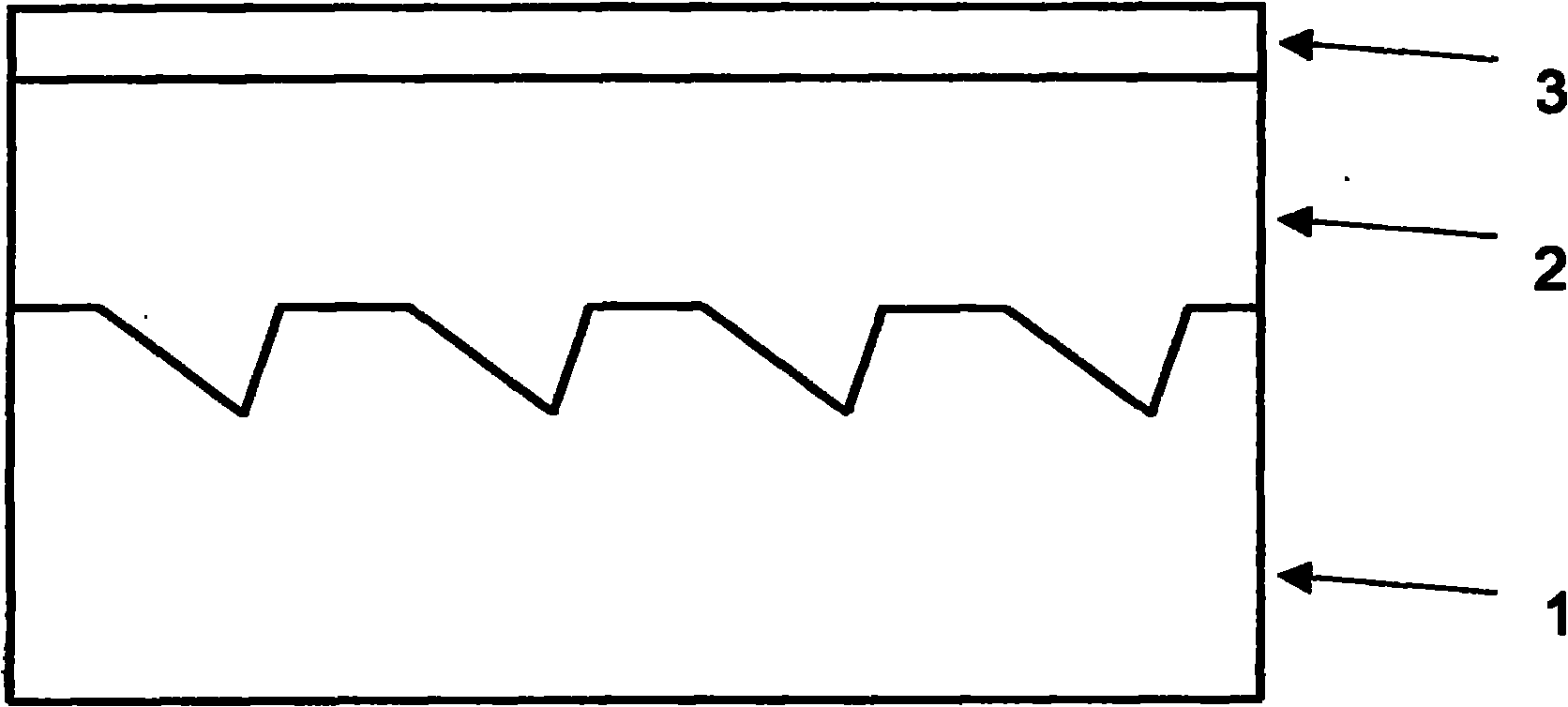 Method for preparing stress-free GaN thick film on sapphire patterned substrate