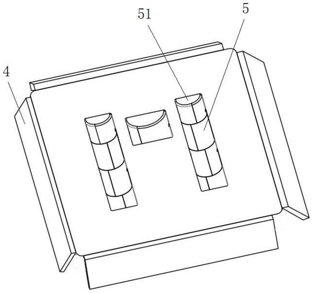 Multilayer composite packing box lining