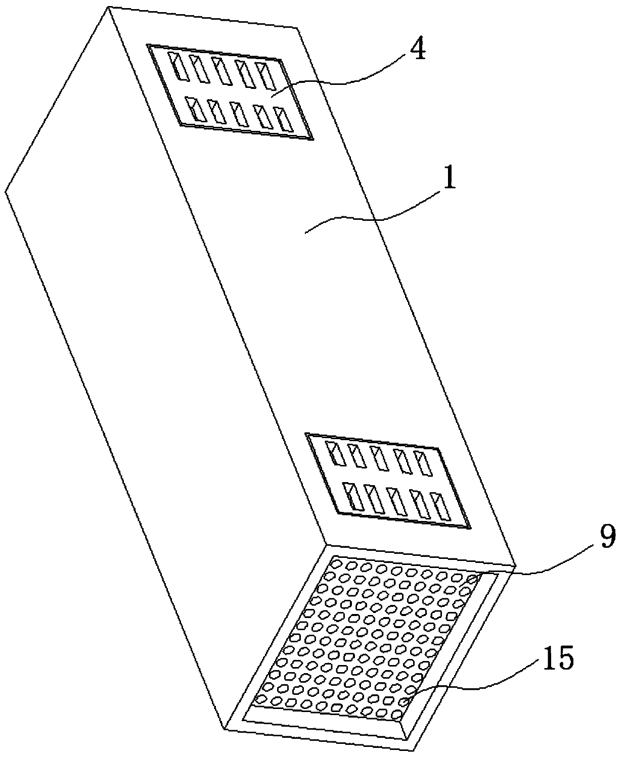 Municipal drainage pipeline with solid-liquid separation function