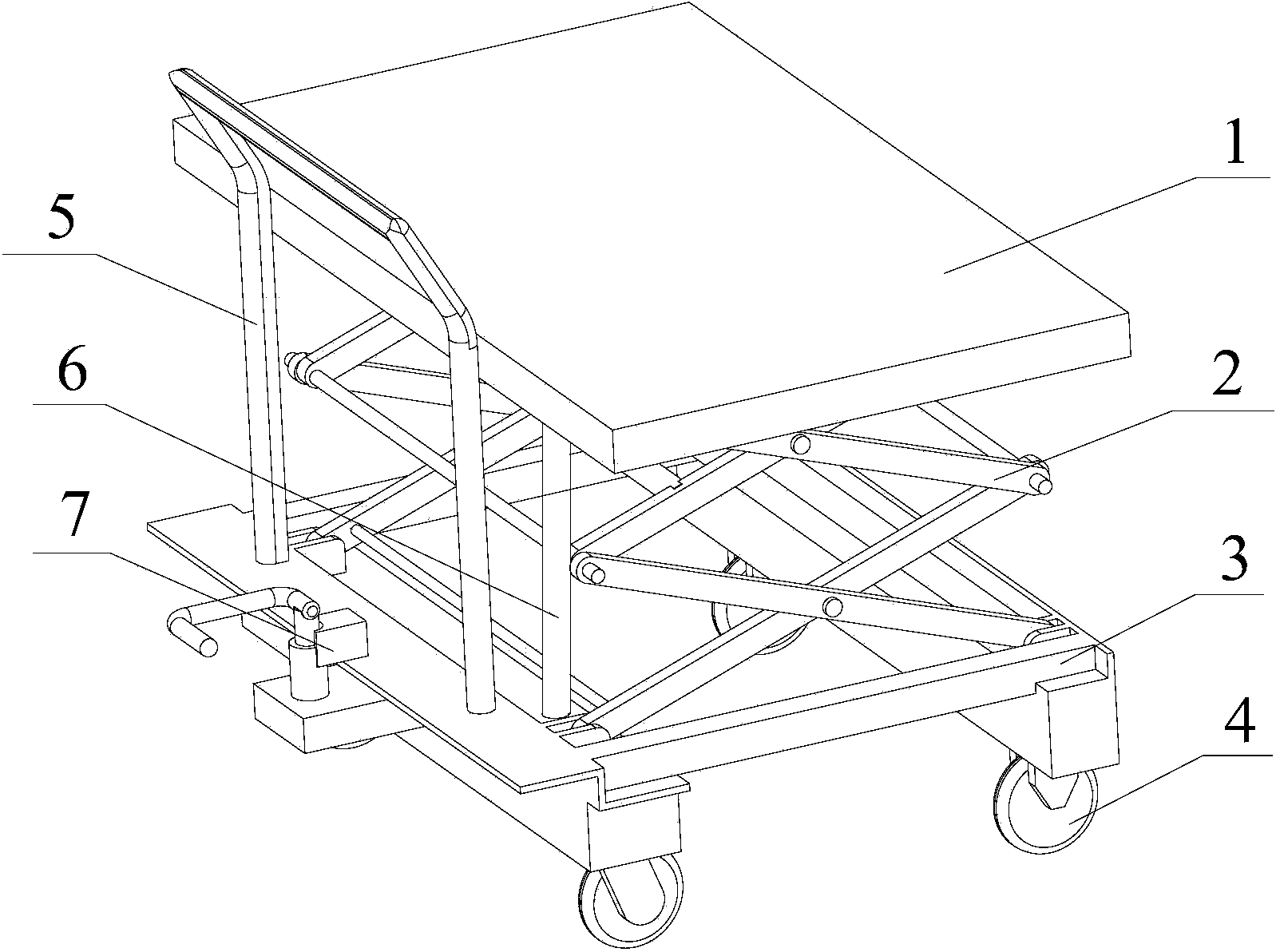 380 V switch cabinet maintenance car