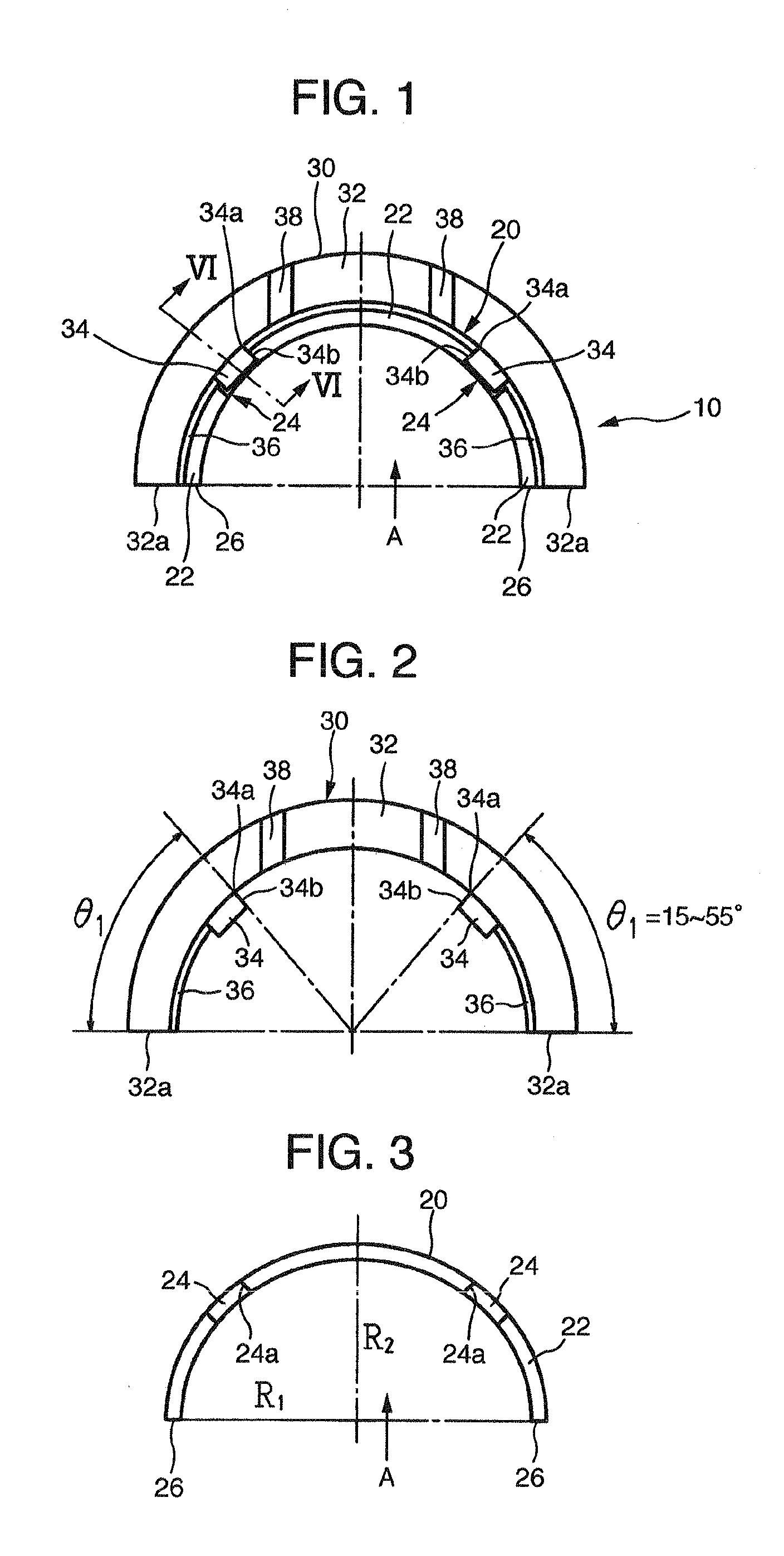 Crankshaft bearing for internal combustion engine