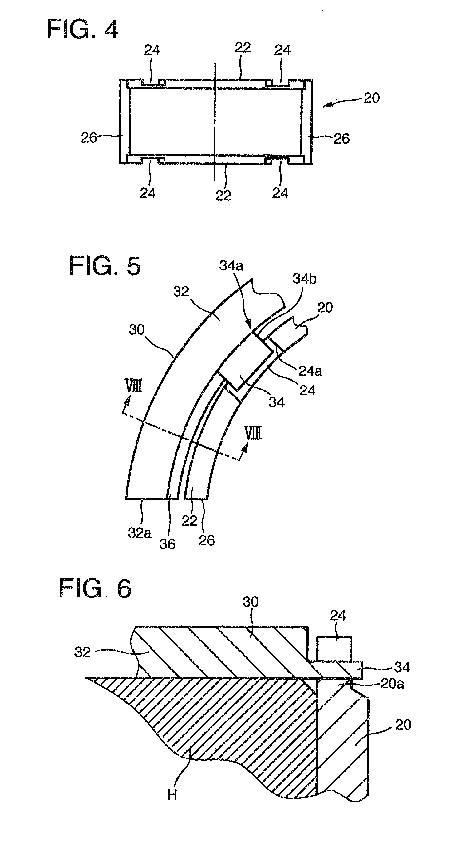 Crankshaft bearing for internal combustion engine