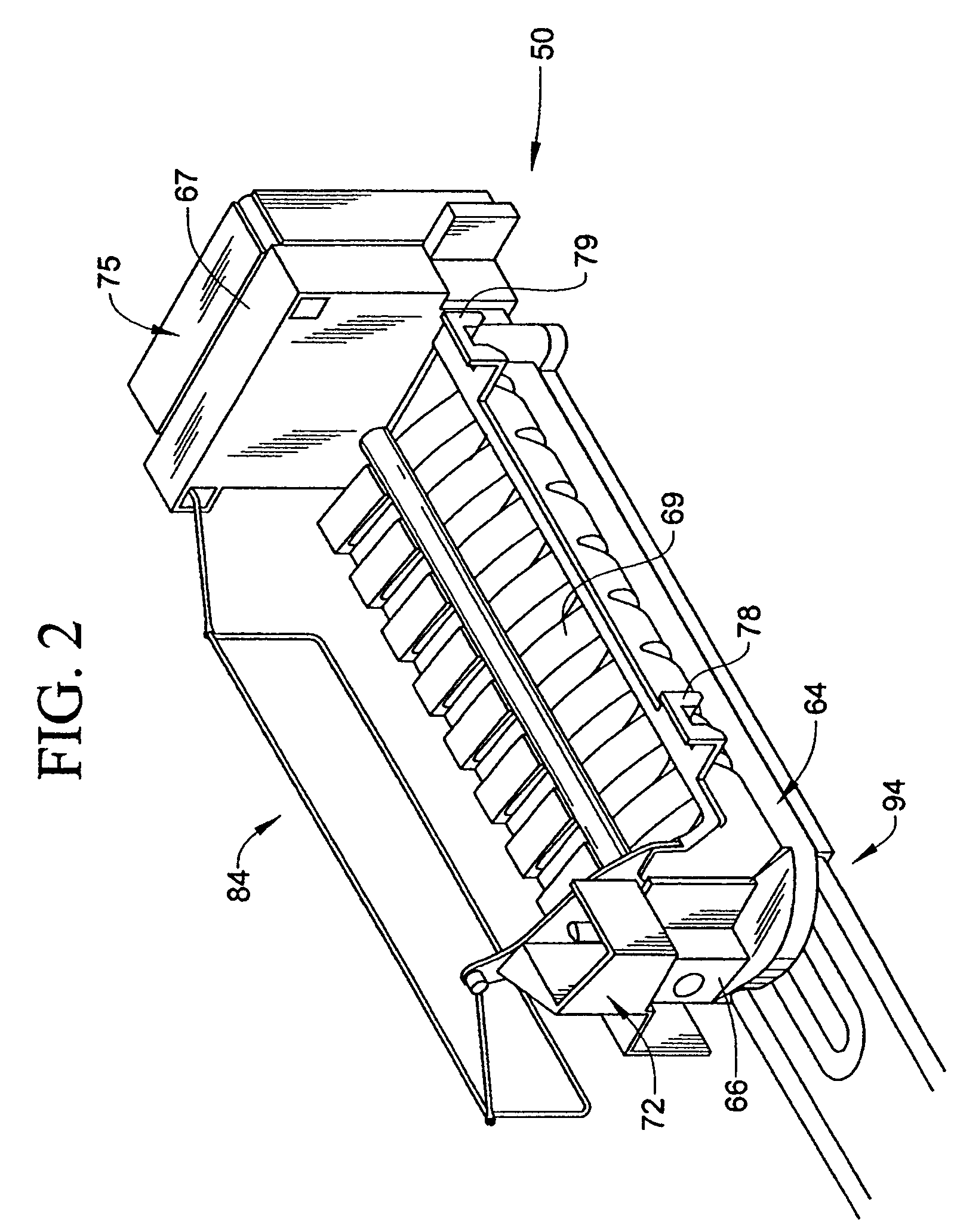 Refrigerated drawer having an icemaker