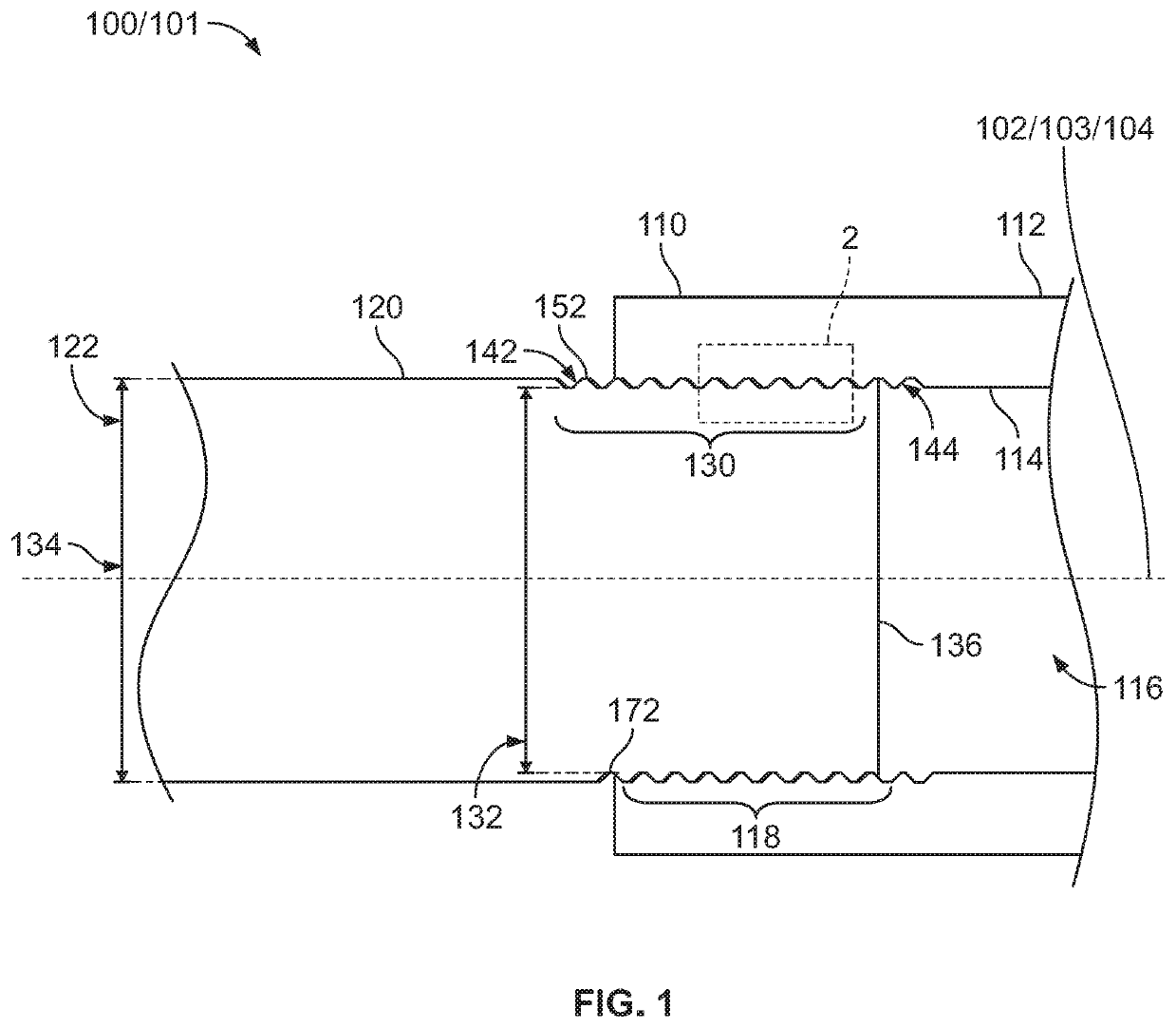 Optimized thread profile for joining composite materials