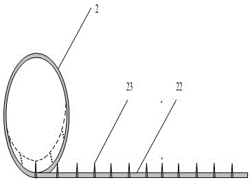 Bagged industrial garbage breaking and separating method