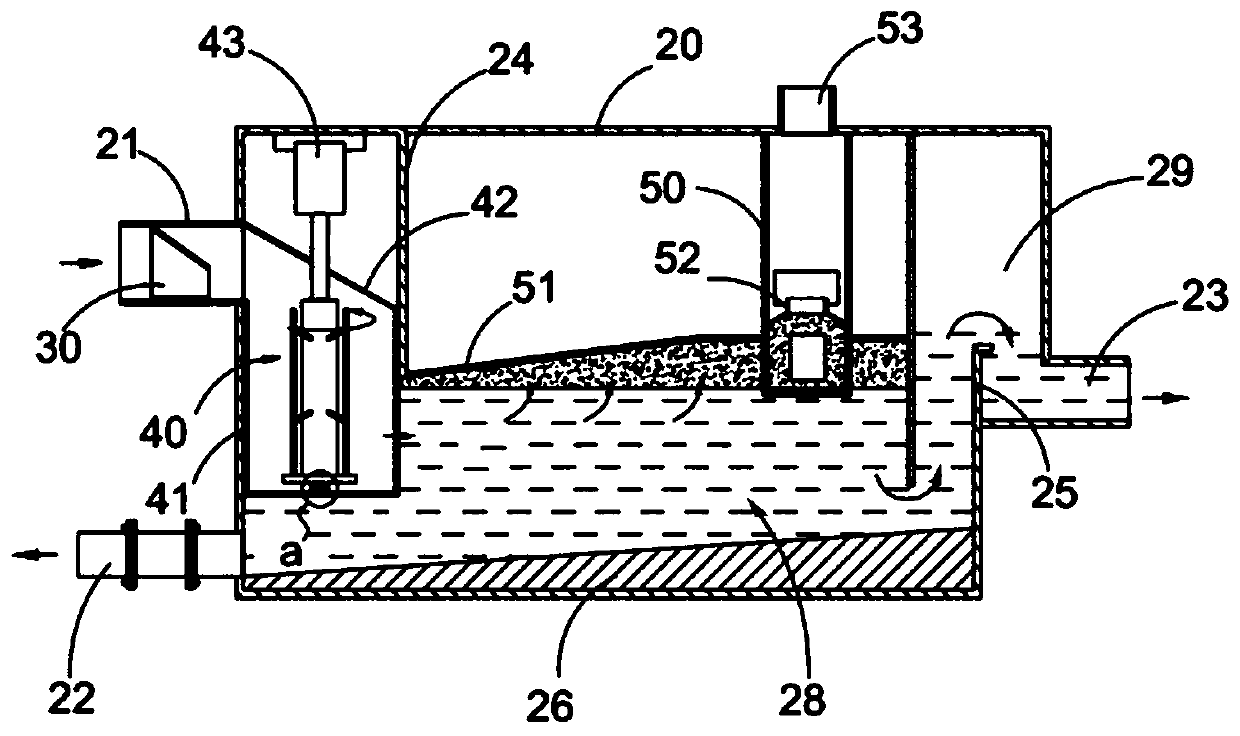 Leaked oil collecting and classifying device