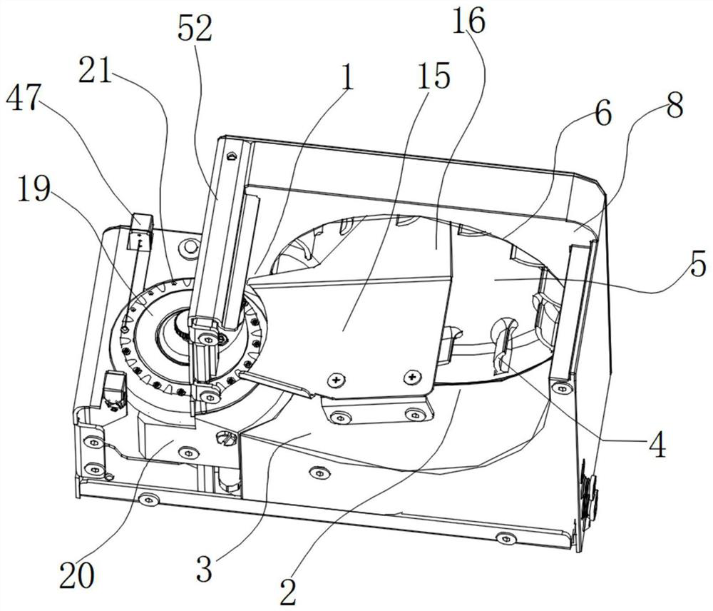 An automatic feeding system for bar material with lifting head