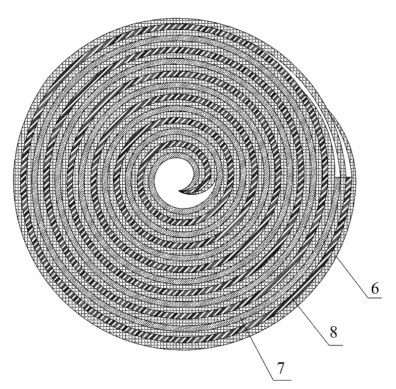 Method for manufacturing carbon fiber reinforced lead alloy plate grid and winding lead-acid battery