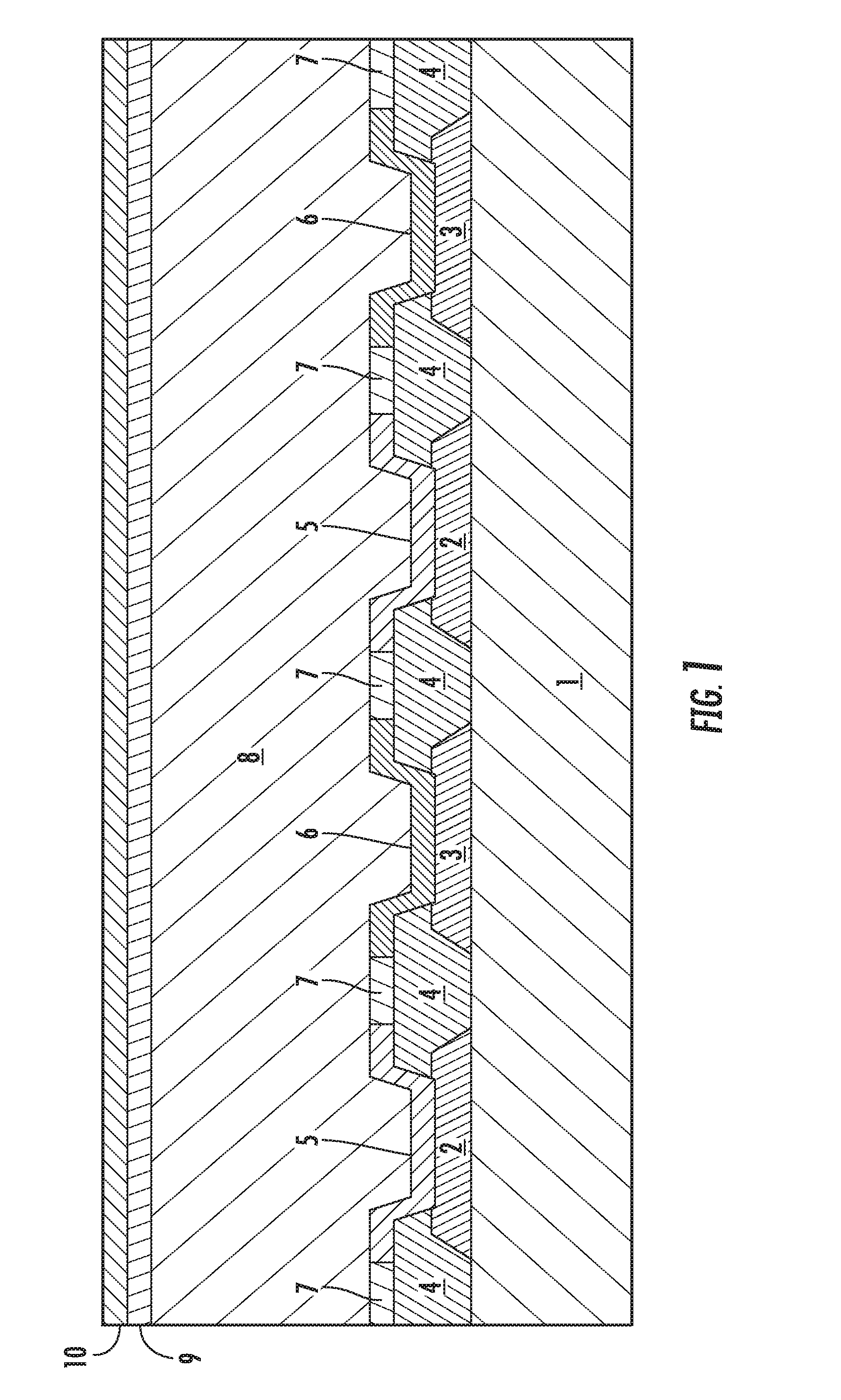 Modular interdigitated back contact photovoltaic cell structure on opaque substrate and fabrication process