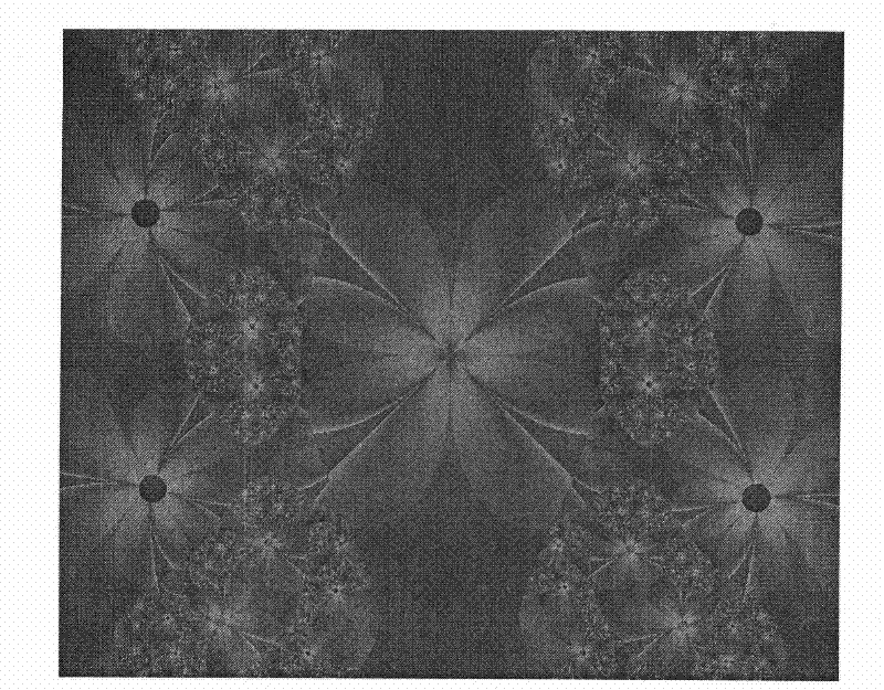 Anti-counterfeiting pattern manufacturing method using fractal pattern to overlap fractal curve