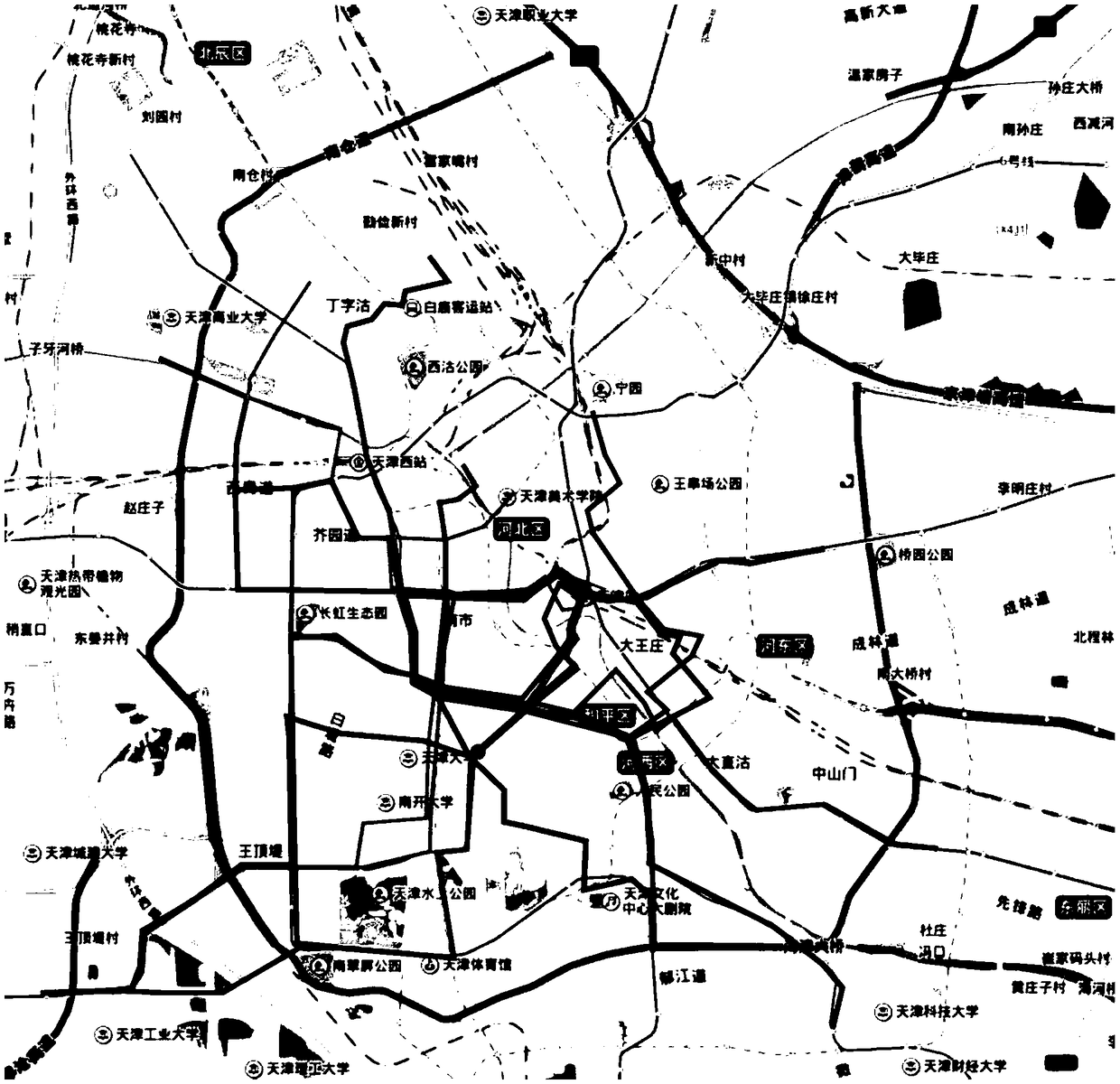 Customized bus route opening optimization method based on real-time demand