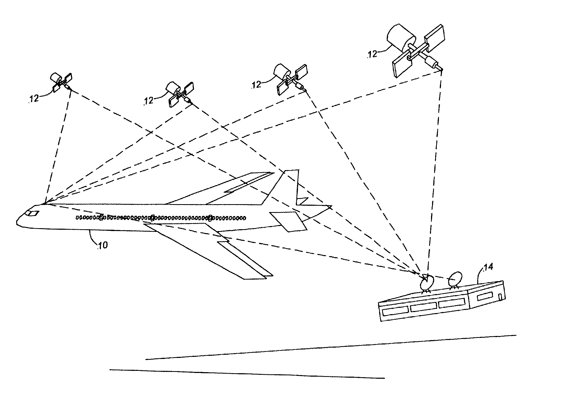 Method of and system for deriving inertial-aided deviations for autoland systems during GPS signal interruptions