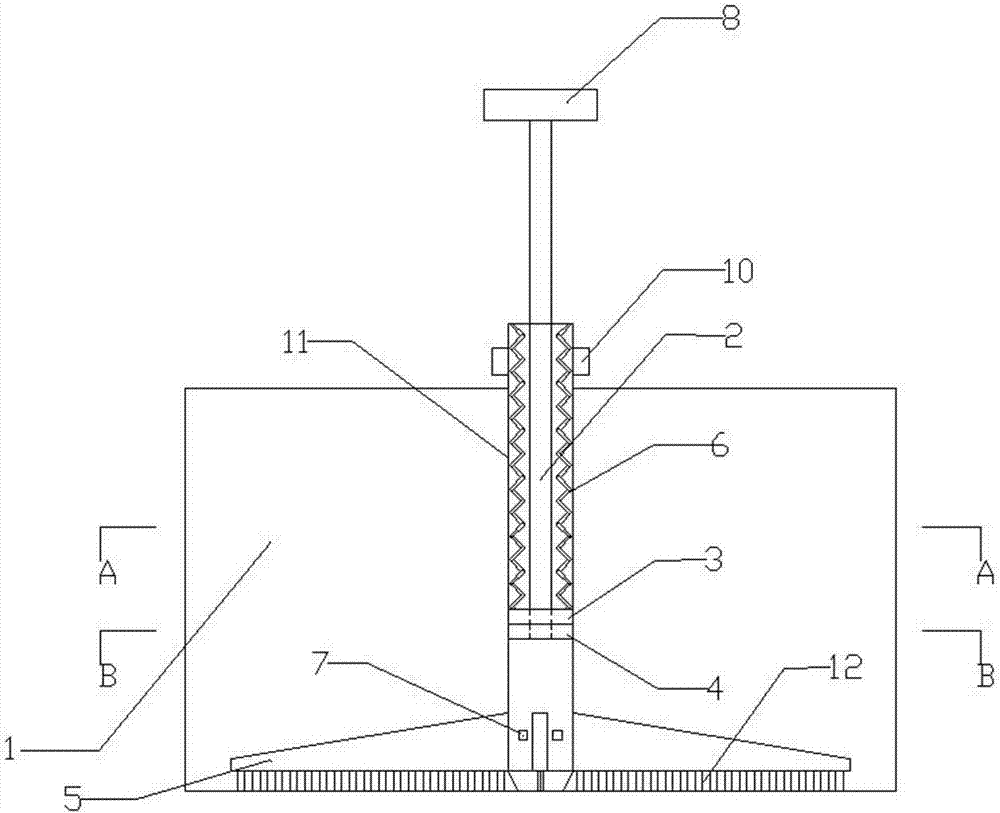 Septic tank treatment device