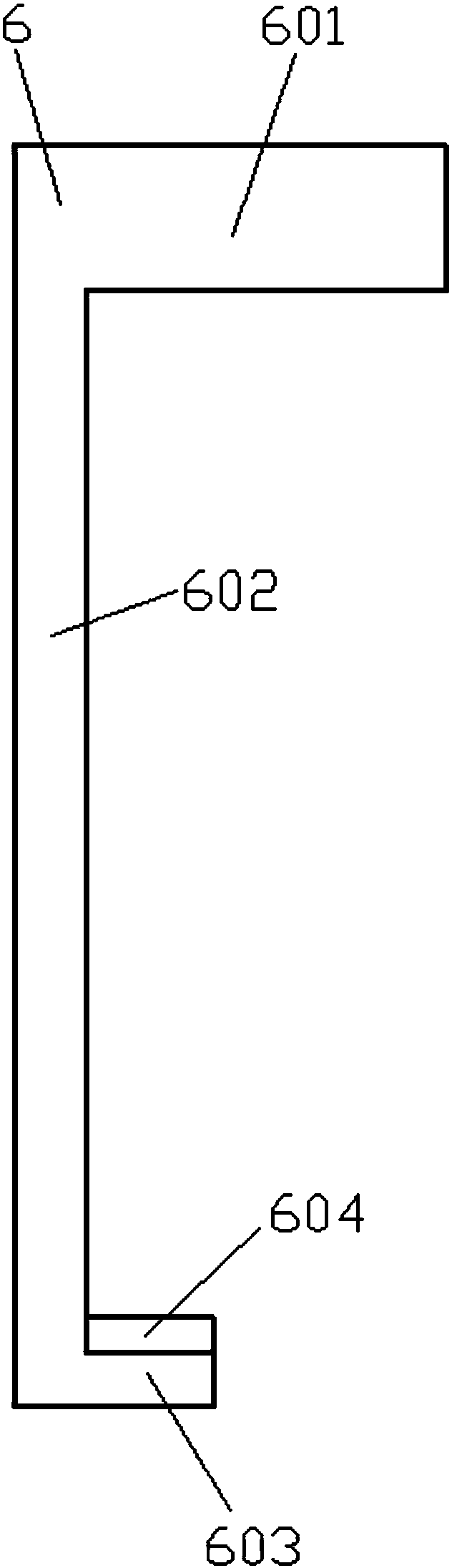 Clamp for relieving locker locking state