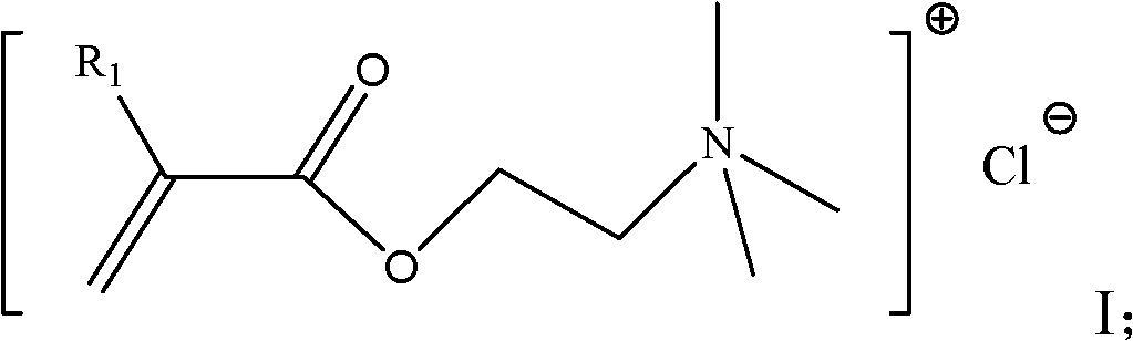 Cation polyacrylamide solution and application thereof as surface sizing assistant