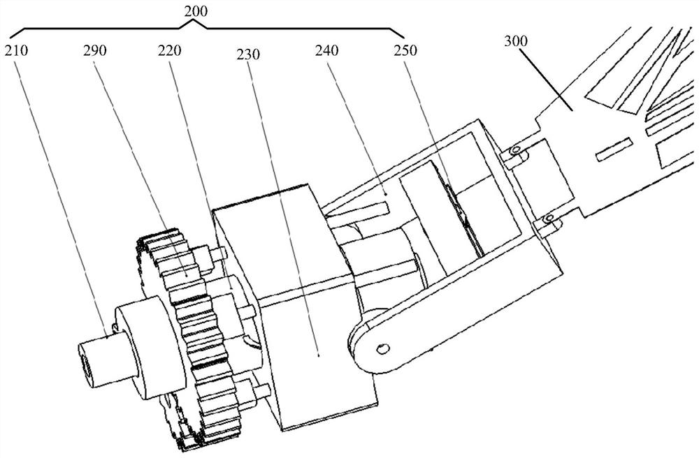 Bionic dragonfly flapping wing mechanism