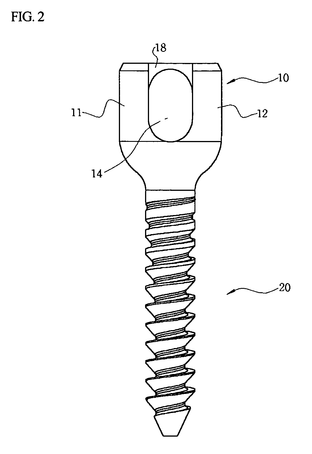 Pedicle screw and operating device thereof