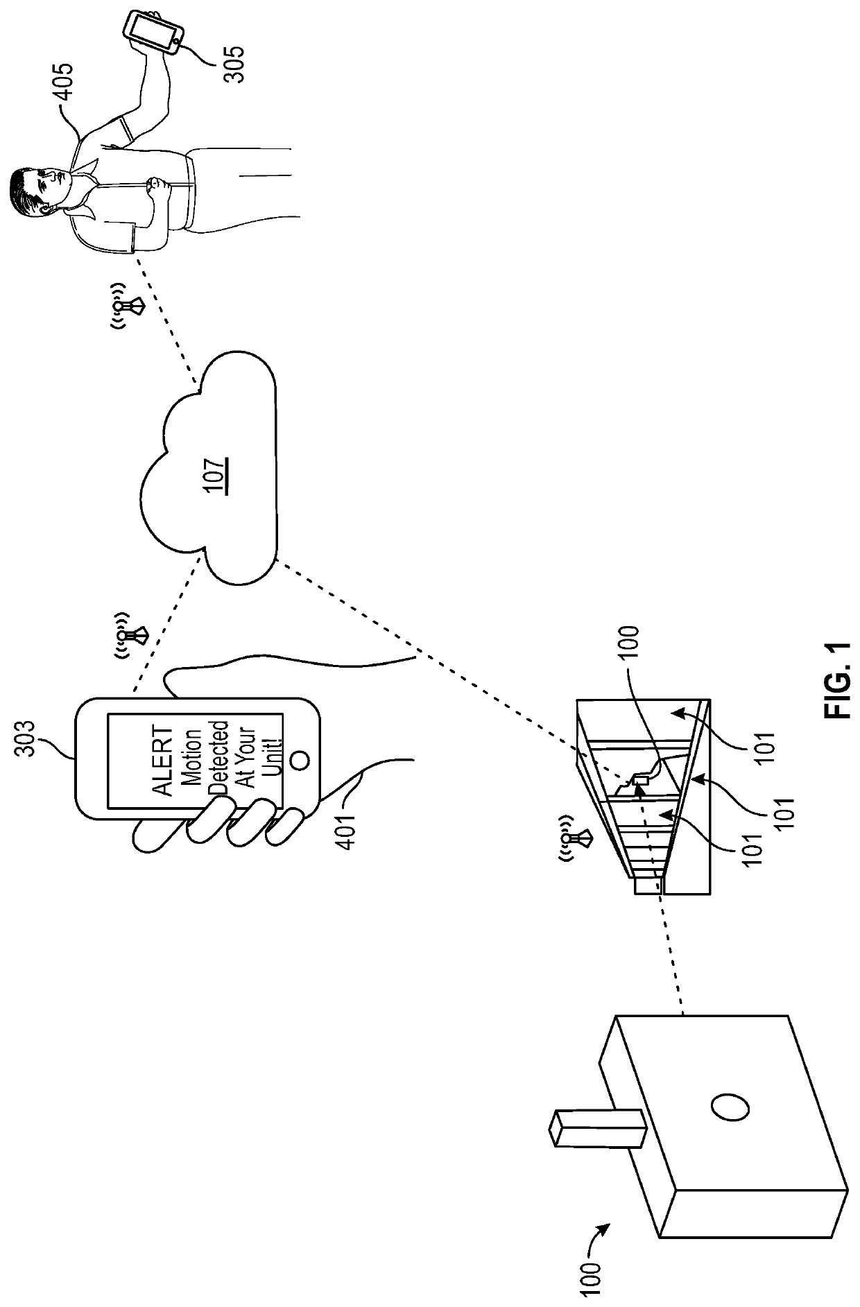 Devices, systems, and methods for monitoring controlled spaces for transitory uses