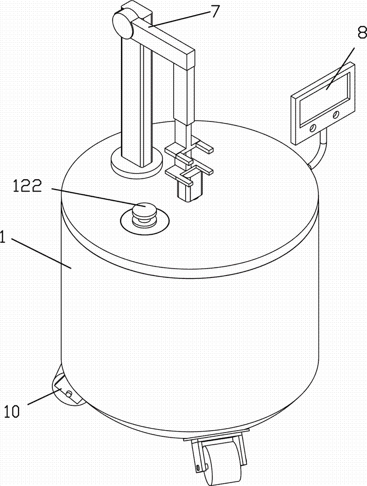 Cryopreserved box storage tank