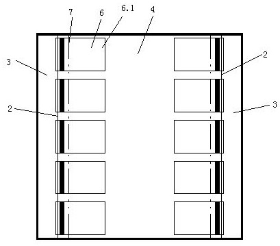 Horizontal self-overturning efficient sedimentation tank