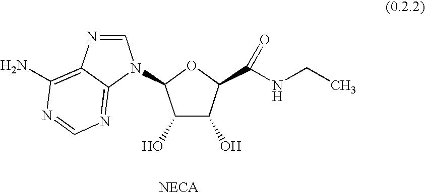 Combination of an adenosine A2A-receptor agonist and tiotropium or a derivative thereof for treating obstructive airways and other inflammatory diseases