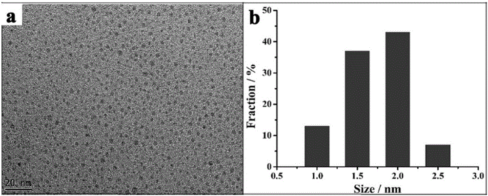 Preparation method of doped carbon nitride fluorescent quantum dots