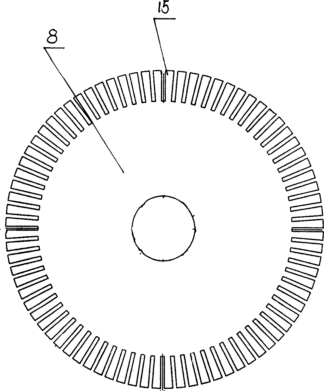 Flow control device for filling liquid