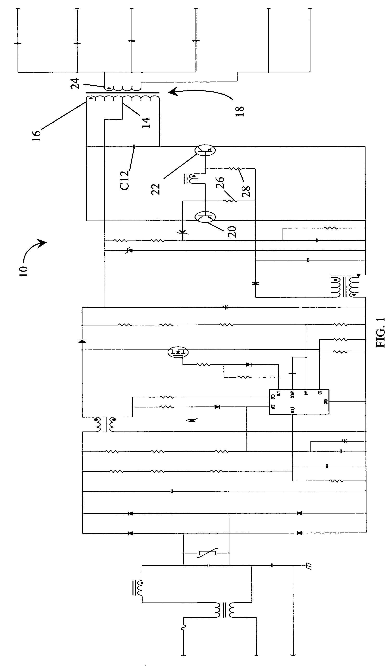 Method for controlling striations in a lamp powered by an electronic ballast