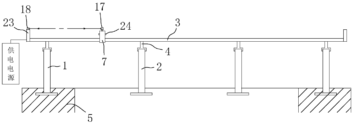 A monitoring system and method for subgrade settlement